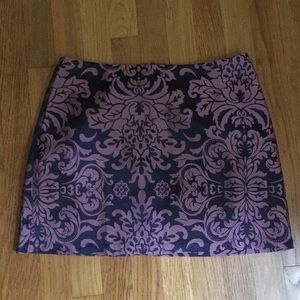 Forever 21 Blue and Pink Skirt